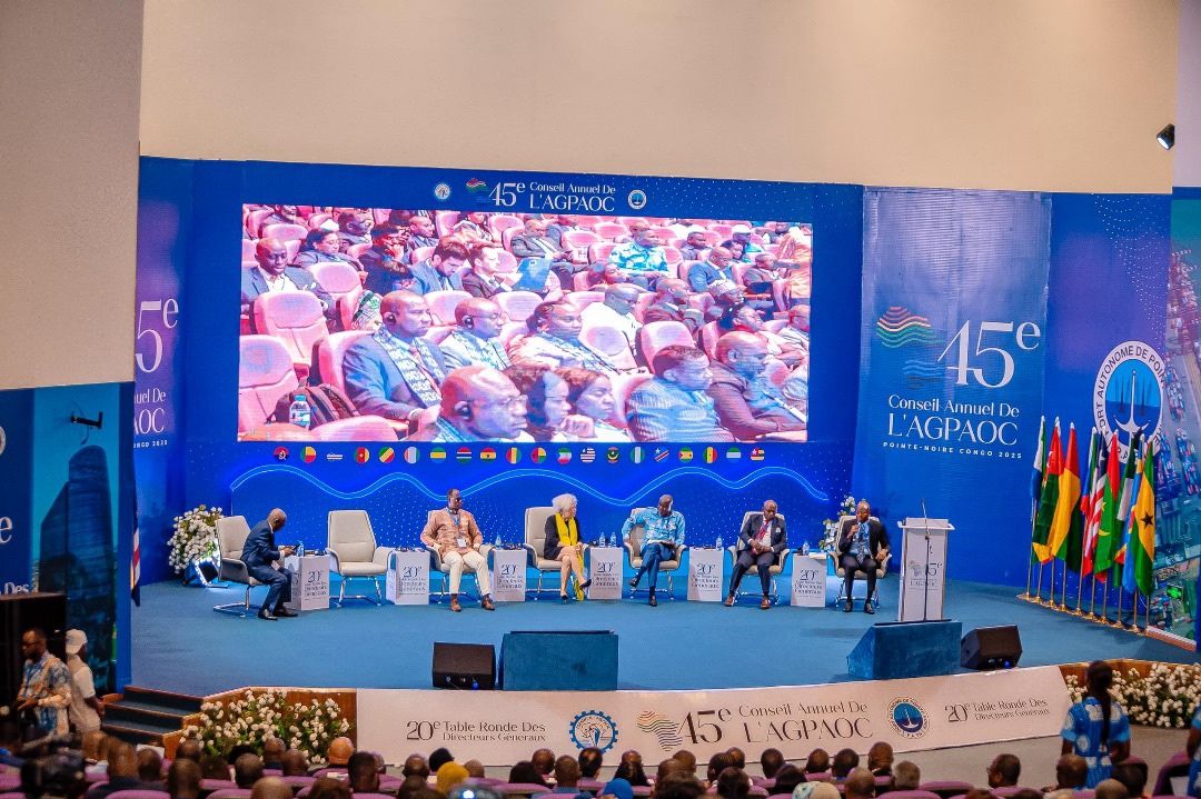 The 20th Round Table of Managing Directors of Port Authorities at the 45th Annual Council was organised into sessions and presided by Mr. Martin Boguikouma, MD of OPRAG (Gabon Ports and Harbors Authority).